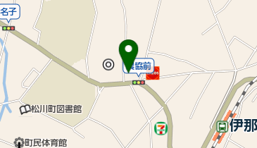 JAみなみ信州松川支所の地図画像