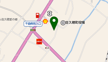 JA佐久浅間佐久穂支所の地図画像