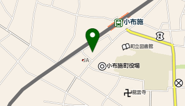 JAながの小布施支所の地図画像