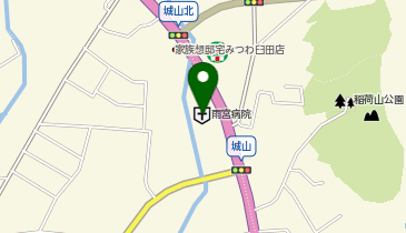 医療法人雨宮病院の地図画像