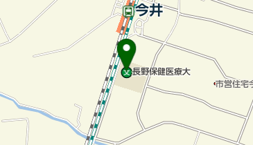 私立長野保健医療大学の地図画像