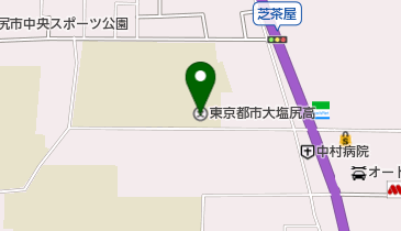 私立東京都市大学塩尻高校の地図画像