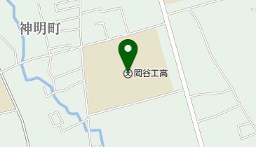 長野県岡谷工業高校の地図画像