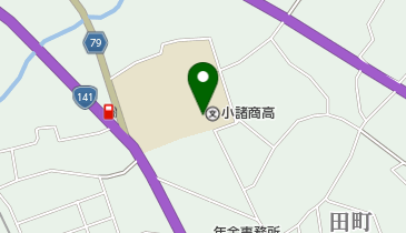 長野県小諸商業高校の地図画像