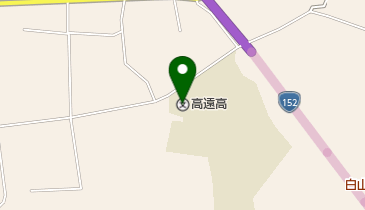 長野県高遠高校の地図画像