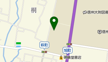 国立信州大学教育学部附属松本中学校の地図画像