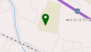 塩尻市立塩尻中学校の地図画像