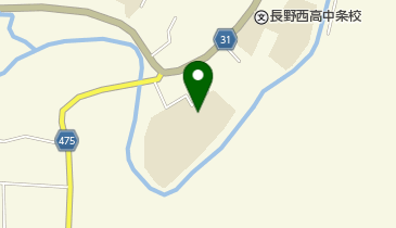 長野市立中条中学校の地図画像