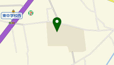長野市立篠ノ井東中学校の地図画像