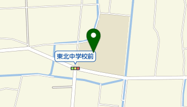 長野市立東北中学校の地図画像