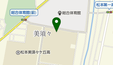 松本市立旭町中学校の地図画像