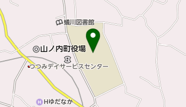 山ノ内町立山ノ内中学校の地図画像