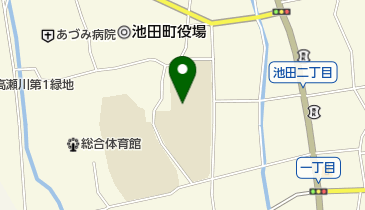 池田町立池田小学校の地図画像