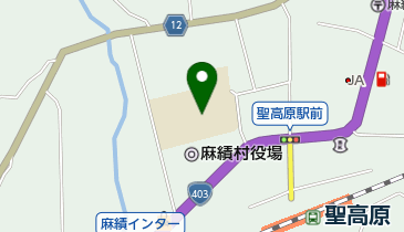 麻績村立麻績小学校の地図画像