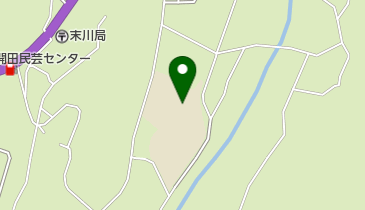 木曽町立開田小学校の地図画像