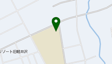 軽井沢町立軽井沢東部小学校の地図画像