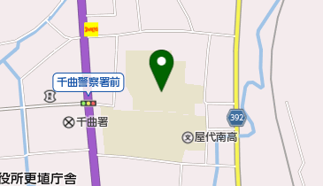 千曲市立屋代小学校の地図画像