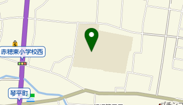 駒ヶ根市立赤穂東小学校の地図画像