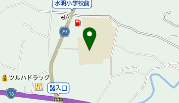 小諸市立水明小学校の地図画像