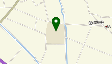 佐久市立岸野小学校の地図画像