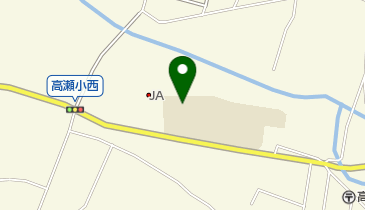 佐久市立高瀬小学校の地図画像