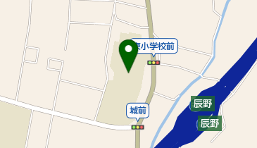 辰野町立辰野東小学校の地図画像