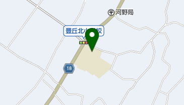 豊丘村立豊丘北小学校の地図画像