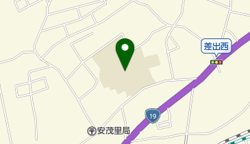 長野市立安茂里小学校の地図画像