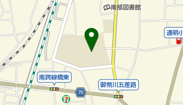長野市立通明小学校の地図画像