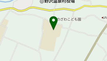 野沢温泉村立野沢温泉小学校の地図画像