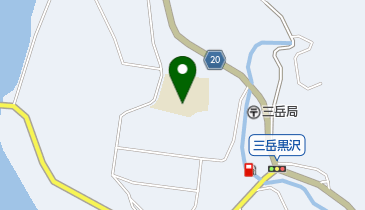 木曽町立三岳小学校の地図画像