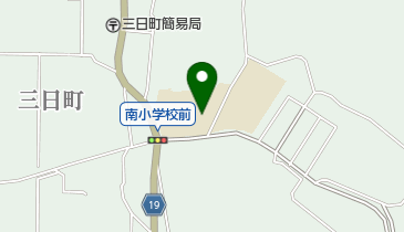 箕輪町立箕輪南小学校の地図画像