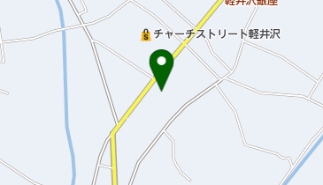 軽井沢幼稚園の地図画像