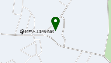 軽井沢風越幼稚園の地図画像