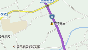 長野県若槻養護学校の地図画像