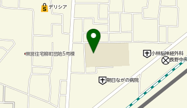 長野県長野養護学校三輪校舎の地図画像