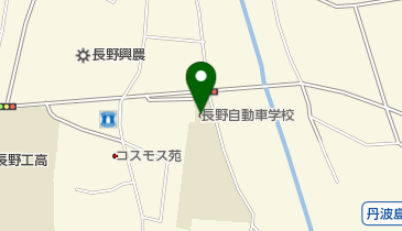 長野自動車学校の地図画像