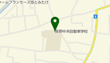長野中央自動車学校の地図画像