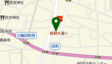 信州スポーツ医療福祉専門学校の地図画像