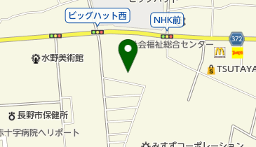 長野看護専門学校の地図画像