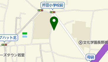 文化学園長野保育専門学校の地図画像