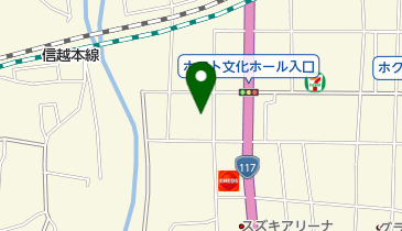 長野理容美容専門学校の地図画像