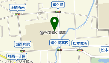 松本蟻ヶ崎学園の地図画像