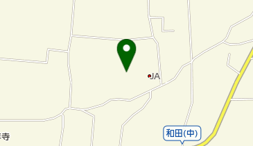 松本市和田保育園の地図画像