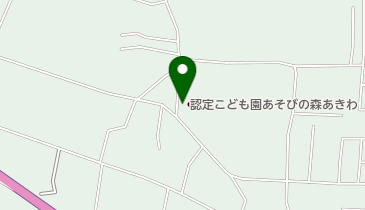 秋和保育園の地図画像