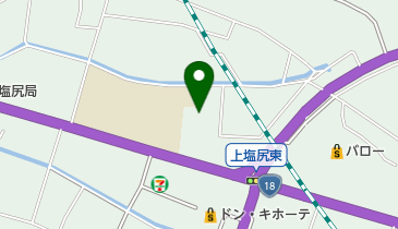 上田市塩尻保育園の地図画像