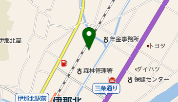 竜北保育所の地図画像