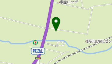 野辺山保育園の地図画像