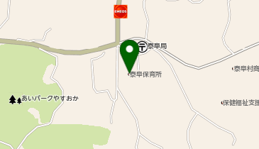 泰阜村立泰阜保育所の地図画像