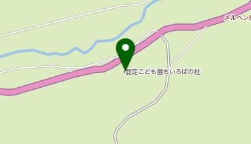 認定こども園ちいろばの杜の地図画像